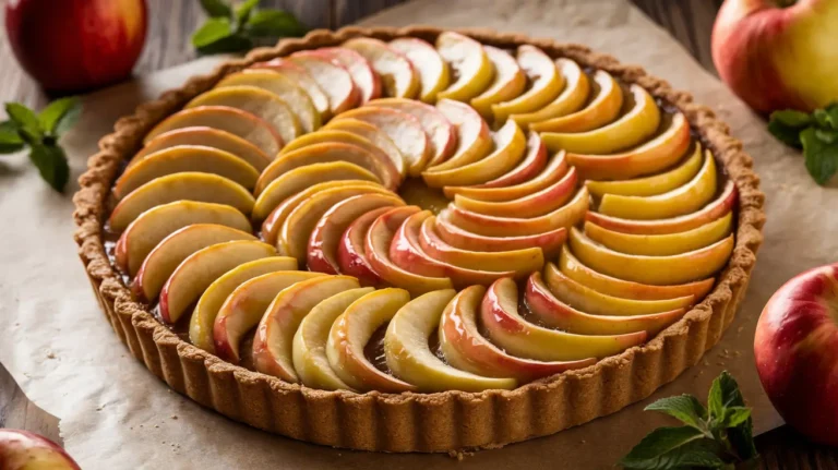 tarte fine aux pommes