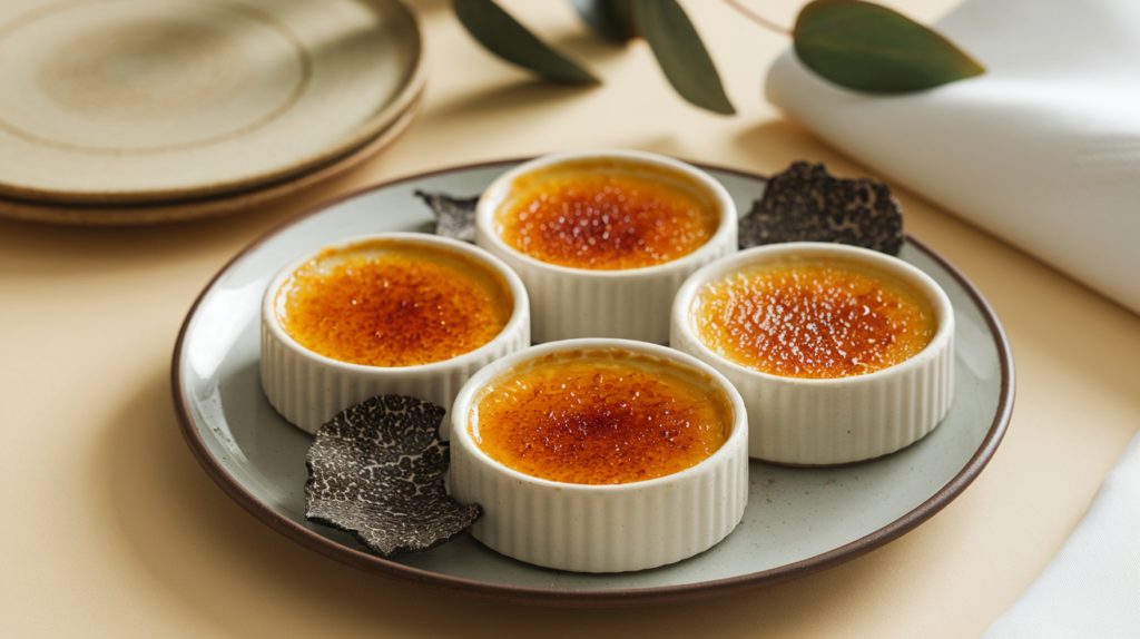 crème brûlée au foie gras