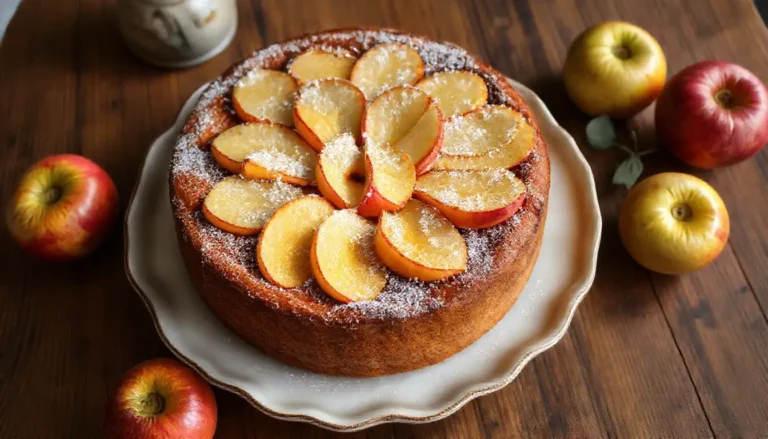 Gâteau pomme mascarpone