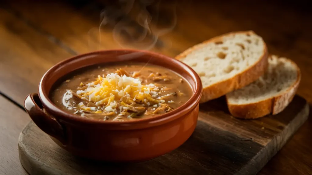 Soupe à l'oignon 