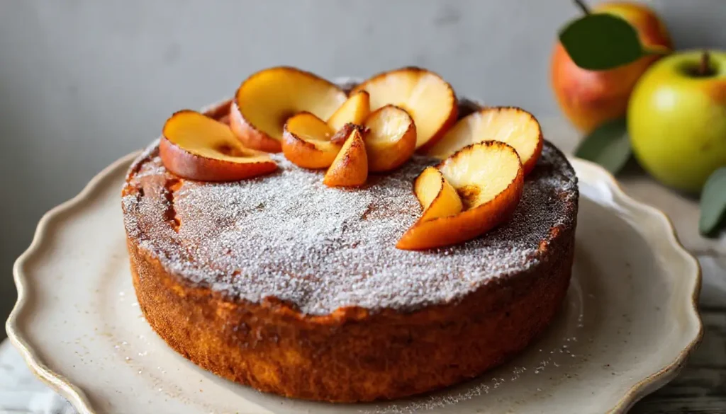 Gâteau pomme mascarpone