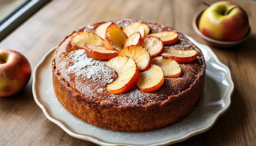 Gâteau pomme mascarpone