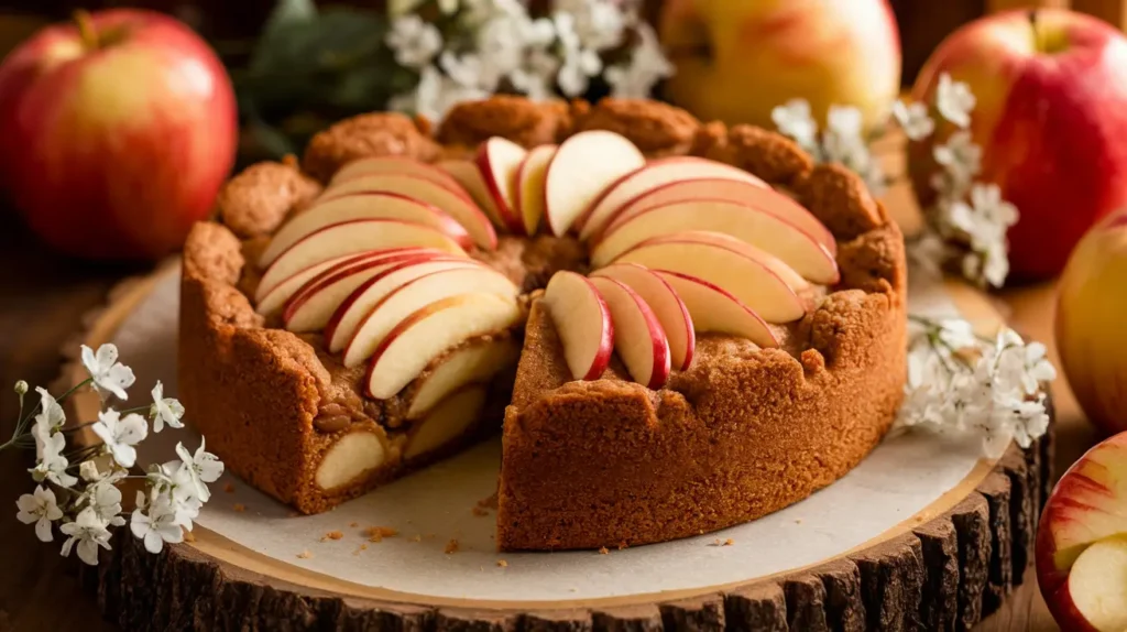 gâteau aux pommes