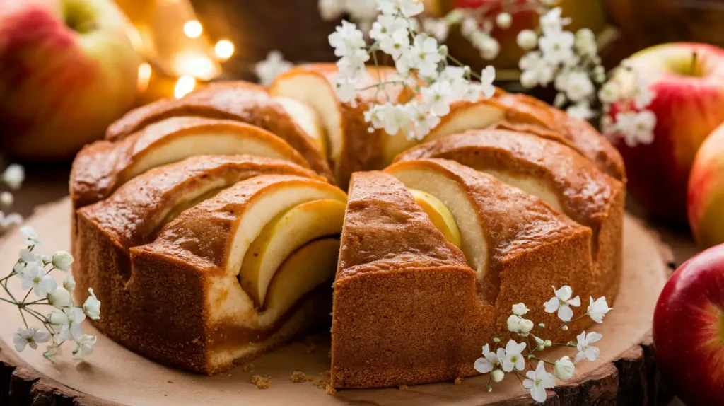 gâteau aux pommes