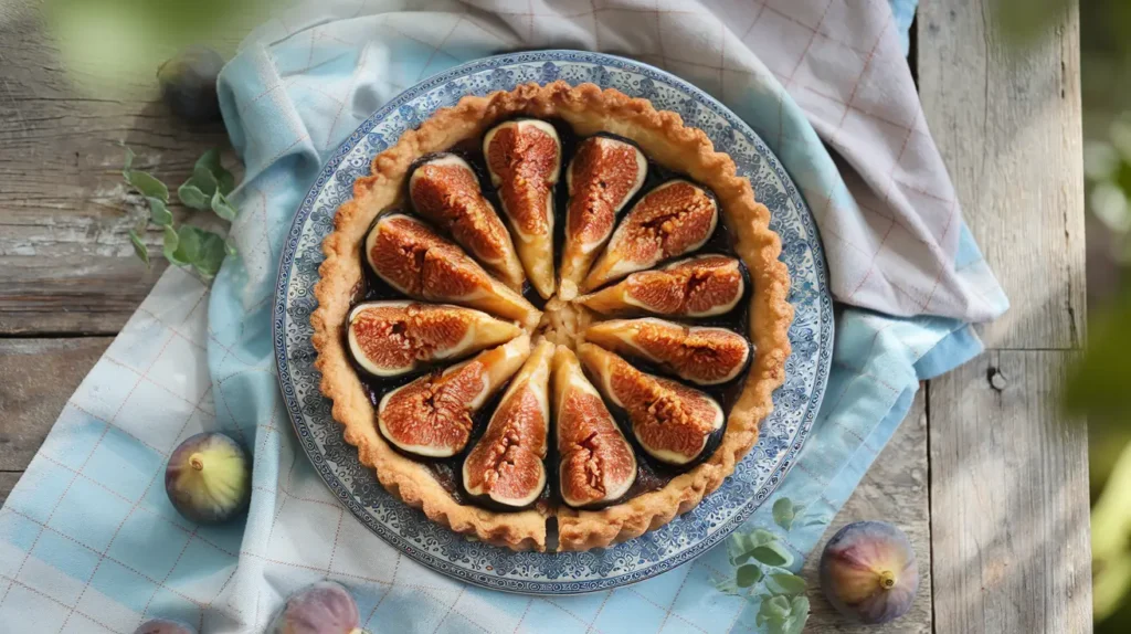 Tarte aux figues toute simple