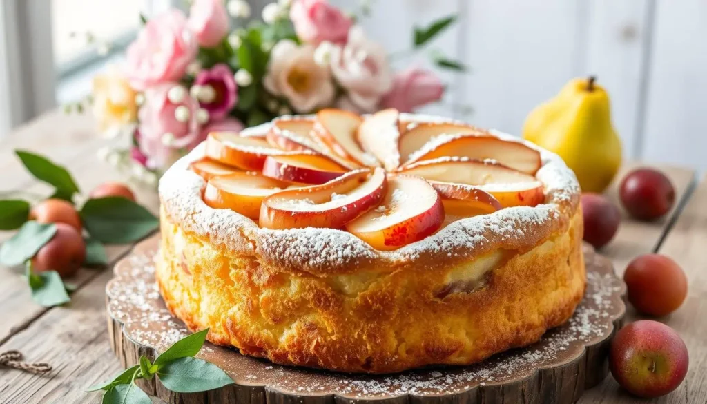 Gâteau aux Pommes Poires