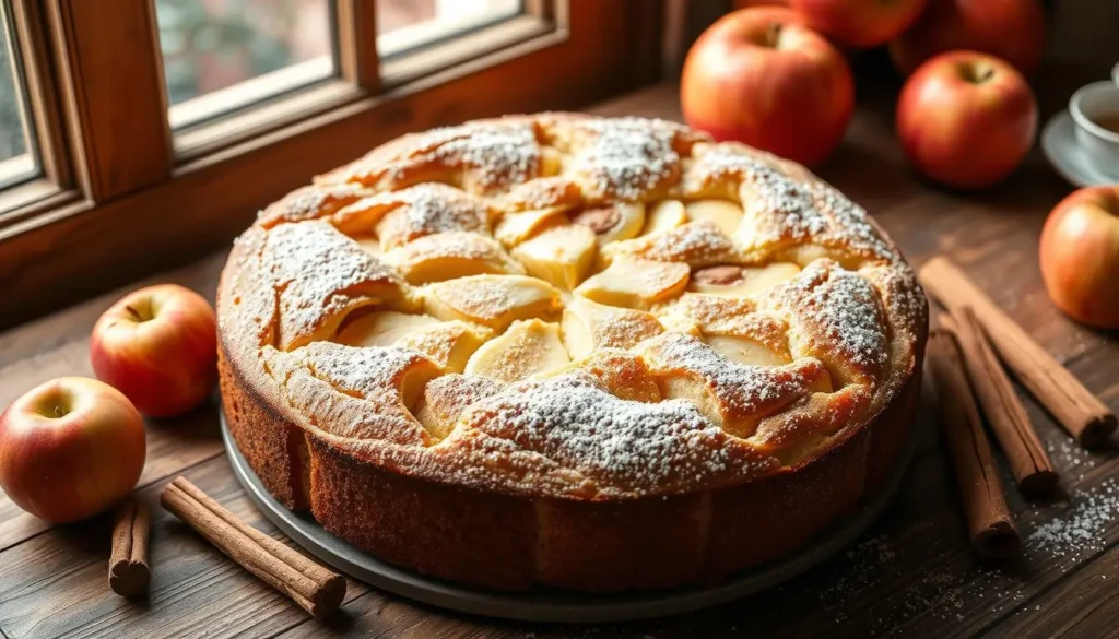 gâteau aux pommes