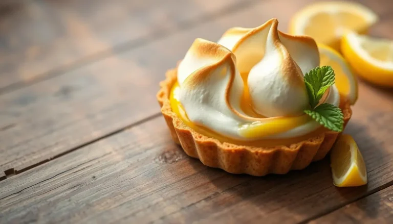 tartelette au citron meringuée