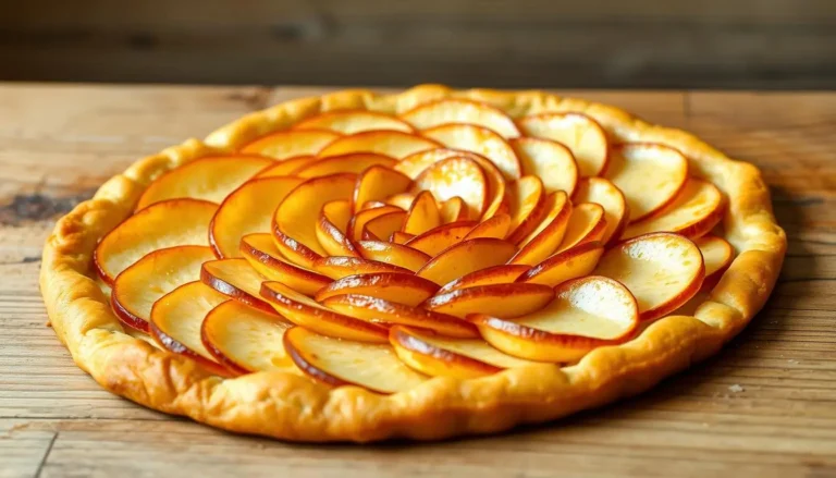 tarte fine aux pommes