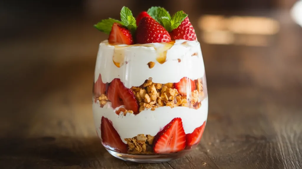 verrine tiramisu aux fraises