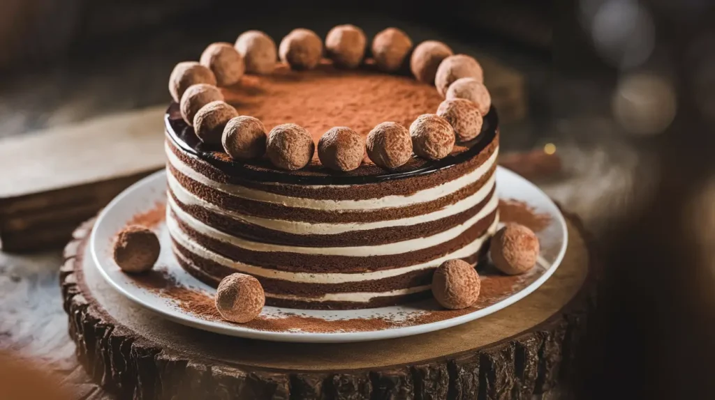 gâteau à la crème de marron