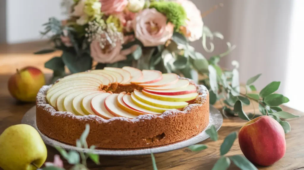 Gâteau aux Pommes Poires