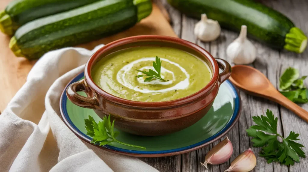 velouté de courgettes