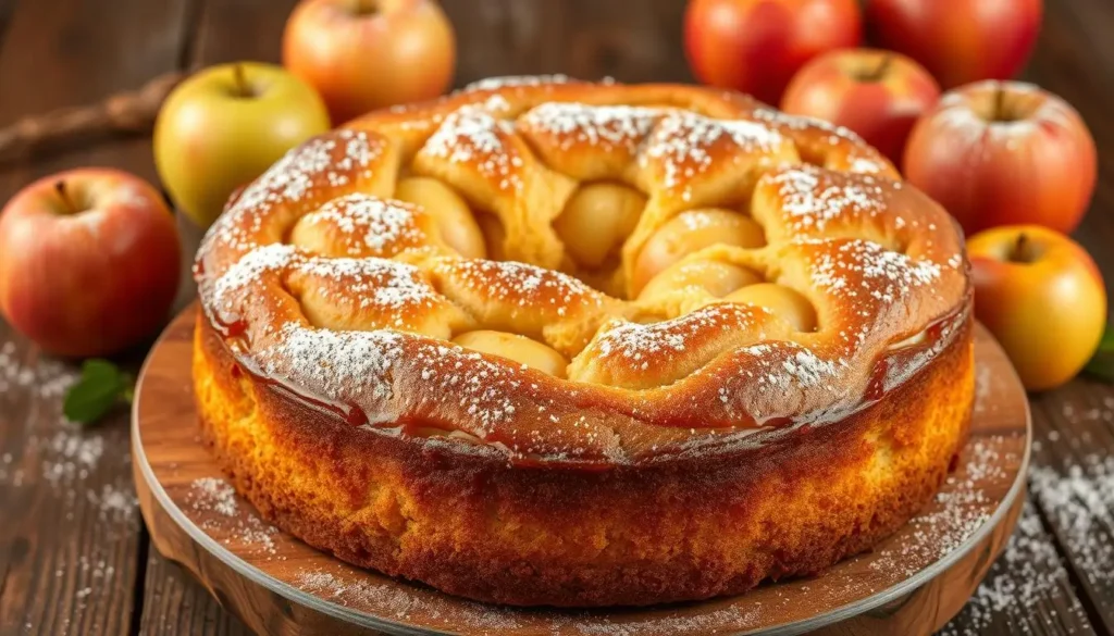 gâteau aux pommes