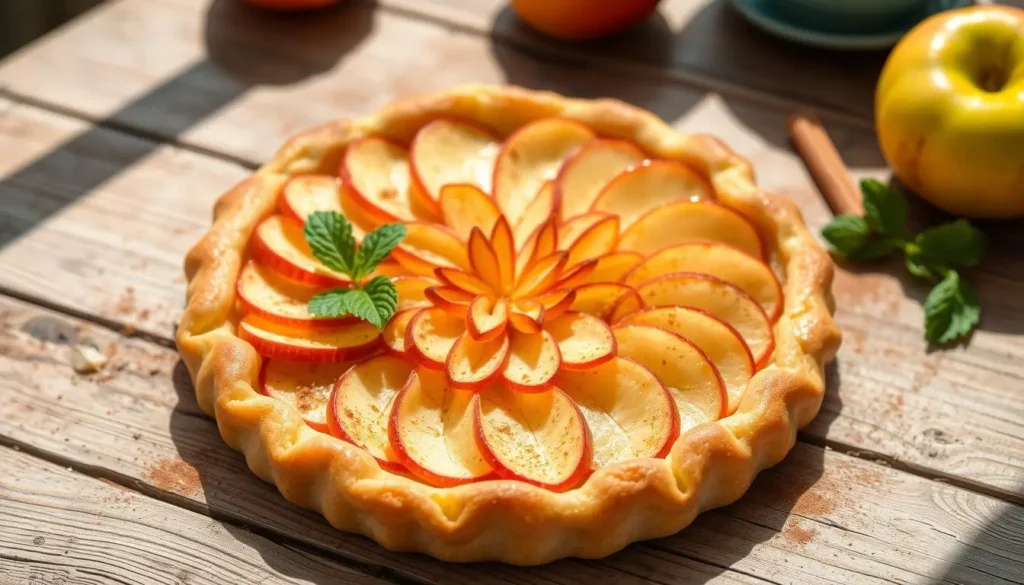 tarte fine aux pommes