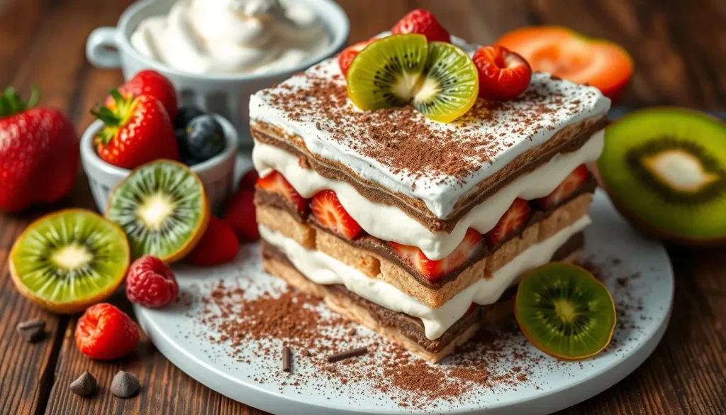 tiramisu aux fruits