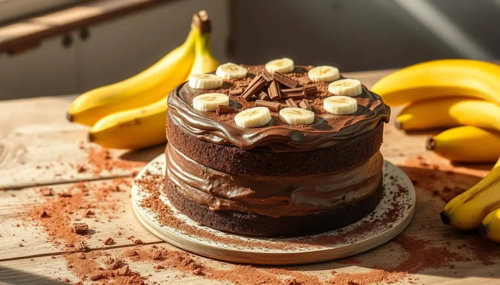 gâteau banane chocolat