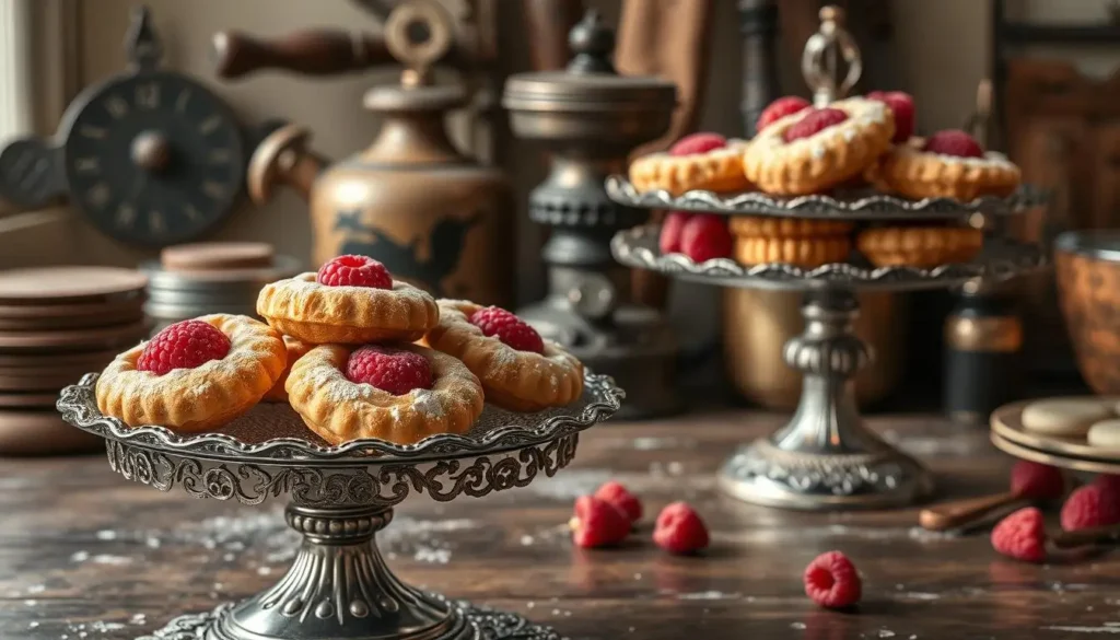 Financier aux framboises